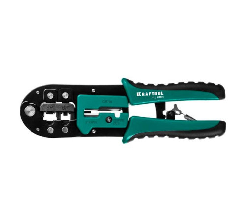 Универсальный кримпер KRAFTOOL RJ-Pro RJ45, RJ11/RJ12 22698