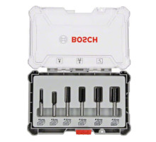 Набор пазовых фрез (6 шт; хвостовик 8 мм) Bosch 2607017466