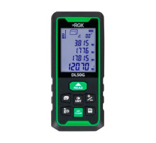 Лазерный дальномер с угломером RGK DL50G 778176