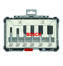 Набор пазовых фрез (6 шт; хвостовик 6 мм) Bosch 2607017465