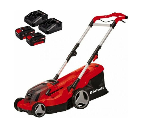 Аккумуляторная газонокосилка Einhell PXC GE-CM 36-37 Li (2x3,0Ah) 3413170