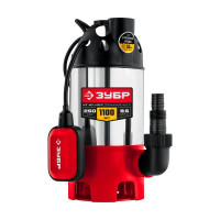 Дренажный насос для грязной воды Зубр НПГ-М3-1100-С