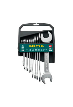 Набор рожковых гаечных ключей KRAFTOOL 12 шт, 6 - 32 мм 27033-H12C_z01