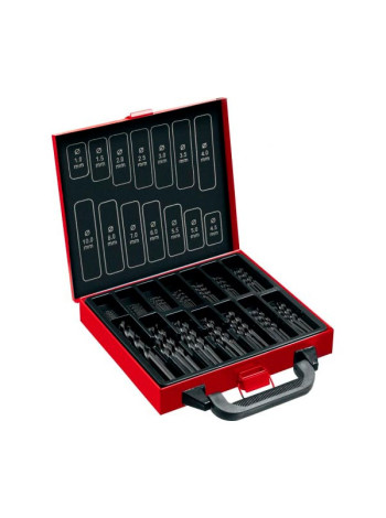 Набор сверл по металлу Зубр сталь Р4М2, 99 шт, 1-10 мм 29605-H99