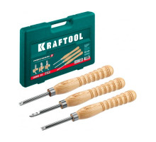 Набор ручных резцов по дереву KRAFTOOL Precision-3 3 шт 18369
