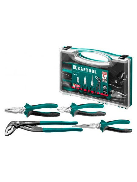 Набор губцевого инструмента KRAFTOOL 4 шт 22012