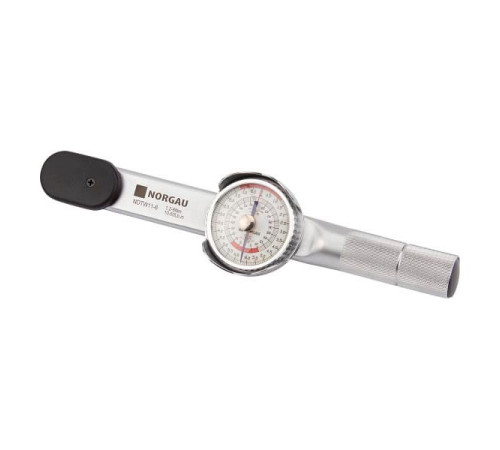 Динамометрический ключ NORGAU стрелочный 1/4", 1,2-6,0 Нм, 051117003