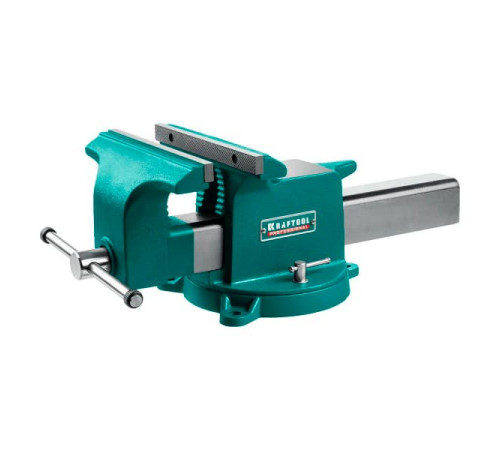 Стальные слесарные тиски KRAFTOOL Steel 250 мм 32701-250