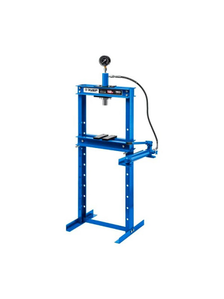 Гидравлический пресс Зубр Профессионал ПГН-12 12 т с гидронасосом и манометром 43072-12