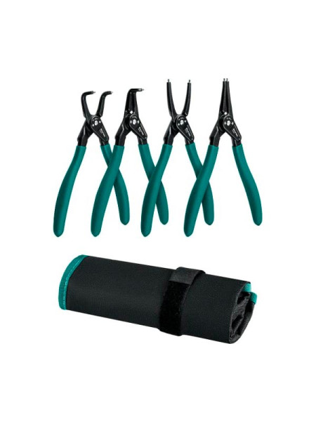 Набор съемников стопорных колец KRAFTOOL 4 шт., 180 мм 22812-H4