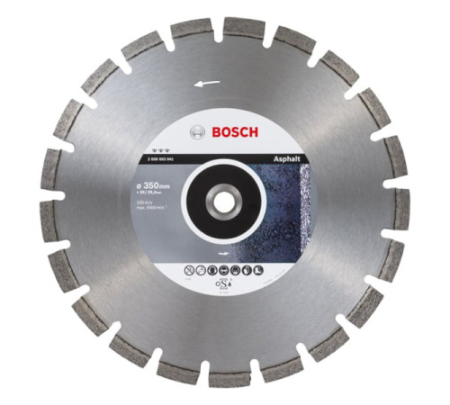 Алмазный диск Best for Asphalt 350х20/25.4 мм Bosch 2608603641