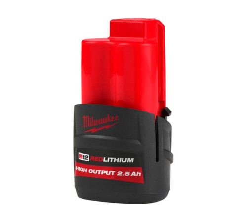Аккумулятор M12 HB2.5 (12В; 2.5 А/ч; Li-ion) Milwaukee 4932480164