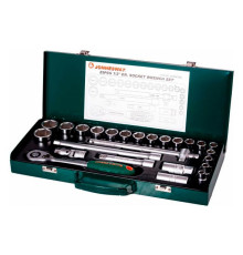 Набор торцевых головок 25 предметов 1/2" DR (10-32 мм) Jonnesway S04H4125S