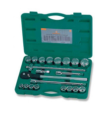 Набор торцевых головок дюймовых (3/4"DR; 7/8"-2"; 22 предмета) Jonnesway S04H6622S (S04H6422S) 48502