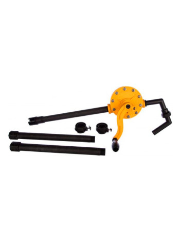 Ручной роторный бочковый насос для антифриза, кислот, щелочей, AdBlue, 250мл/об Groz GR44191 - PRP/01