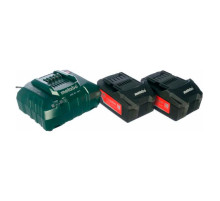 Аккумуляторы 2 шт. (4 А*ч; 18 В; Li-Ion) и ЗУ ASC 30-36 Basic-Set Metabo 685050000