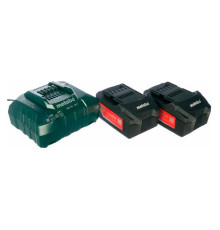 Аккумуляторы 2 шт. (4 А*ч; 18 В; Li-Ion) и ЗУ ASC 30-36 Basic-Set Metabo 685050000
