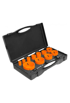 Набор коронок универсальных биметаллических (19-76 мм; 11 шт.) Кратон 1 04 01 003