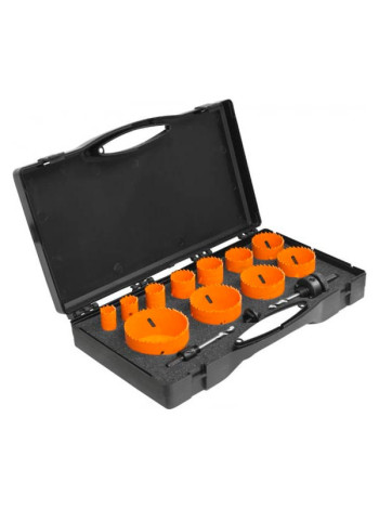 Набор коронок универсальных биметаллических (19-76 мм; 11 шт.) Кратон 1 04 01 003