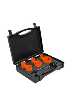 Набор коронок универсальных биметаллических (22-64 мм; 6 шт.) Кратон 1 04 01 002