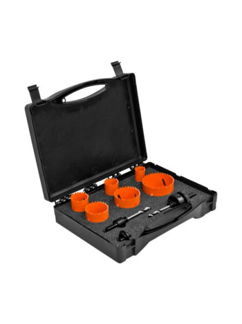 Набор коронок универсальных биметаллических (22-64 мм; 6 шт.) Кратон 1 04 01 002