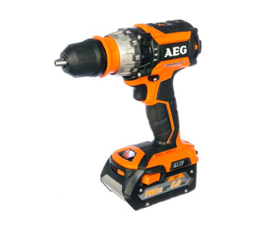 Бесщеточная аккумуляторная дрель-шуруповерт AEG BSB18CBL LI-502C 4935459396