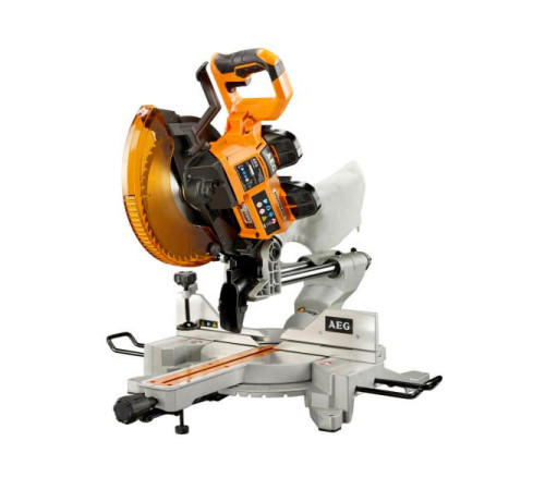 Бесщеточная аккумуляторная торцовочная пила AEG BPS18-254BL-0 4935459336