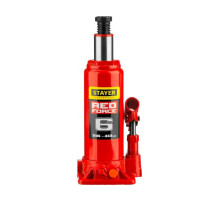 Бутылочный гидравлический домкрат Stayer RED FORCE 6т, 216-413 мм, 43160-6 43160-6_z01