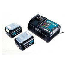 Набор 2 аккумулятора BL1041B+ зарядное устройство DC10SB Makita 197641-2