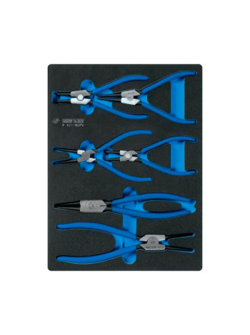 Набор съемников стопорных колец KING TONY ложемент, 6 предметов 9-42116GPV