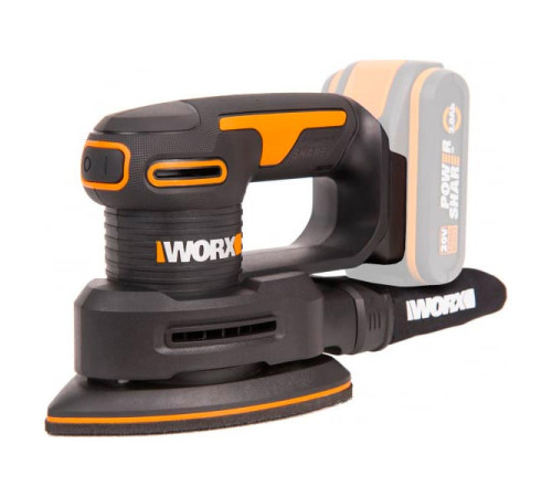 Аккумуляторная виброшлифмашина WORX WX822.9
