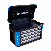 Инструментальный ящик KING TONY 4 ящика и отсек 87G11-4B-BK