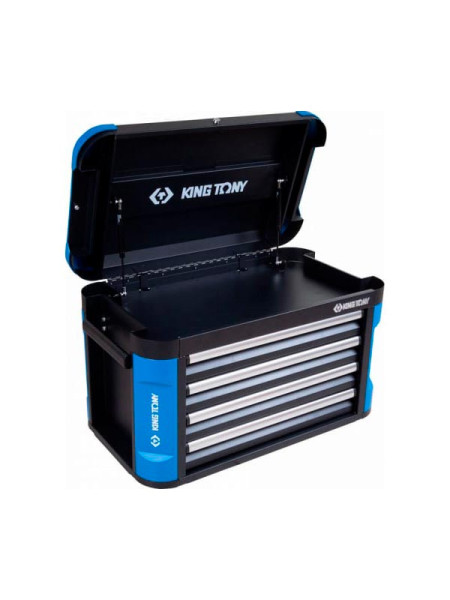 Инструментальный ящик KING TONY 4 ящика и отсек 87G11-4B-BK