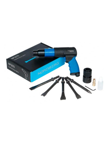 Пневмозубило NORDBERG с комплектом насадок NP5070