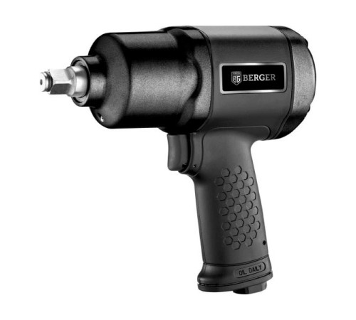 Ударный пневматический гайковерт Berger BG КВАЗАР 1/2", 885 Нм BG1437