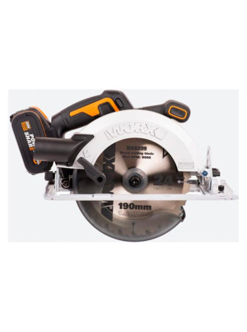 Аккумуляторная бесщеточная циркулярная пила WORX WX520