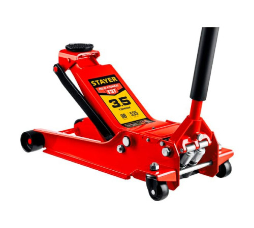 Подкатной домкрат универсальный для СТО Stayer RED FORCE F-37 3.5т, 98-535мм 43158-3.5
