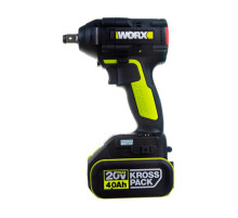 Аккумуляторный бесщеточный гайковерт ударный WORX Professional WU279.1 WU279.1