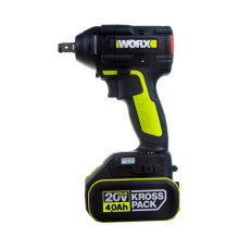 Аккумуляторный бесщеточный гайковерт ударный WORX Professional WU279.1 WU279.1