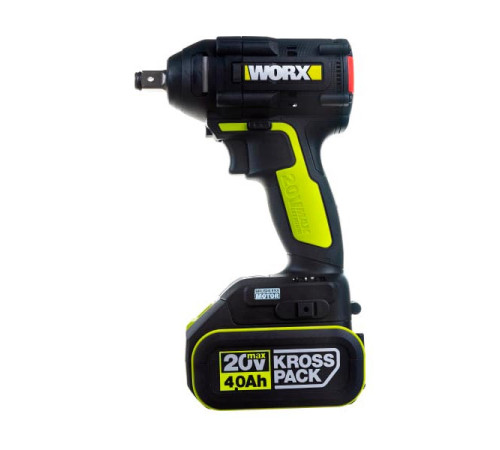 Аккумуляторный бесщеточный гайковерт ударный WORX Professional WU279.1 WU279.1