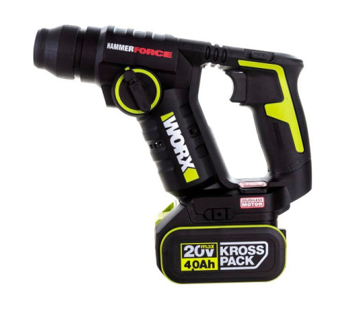Аккумуляторный перфоратор WORX Professional WU380S