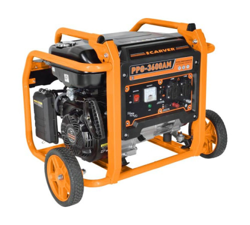 Бензиновый генератор Carver PPG-3600АM LT-168F-1 01.020.00026