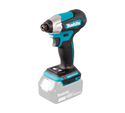 Аккумуляторный ударный шуруповерт Makita 18В, BL, XPT, Li-ion, 140 Нм DTD157Z