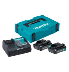 Набор PSK MKP1SY122 (2 аккумулятора BL1016, зарядное устройство DC10SB, кейс MAKPAC тип 1) Makita 197652-7