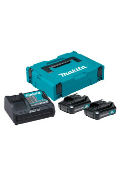 Набор PSK MKP1SY122 (2 аккумулятора BL1016, зарядное устройство DC10SB, кейс MAKPAC тип 1) Makita 197652-7