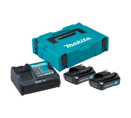 Набор PSK MKP1SY122 (2 аккумулятора BL1016, зарядное устройство DC10SB, кейс MAKPAC тип 1) Makita 197652-7