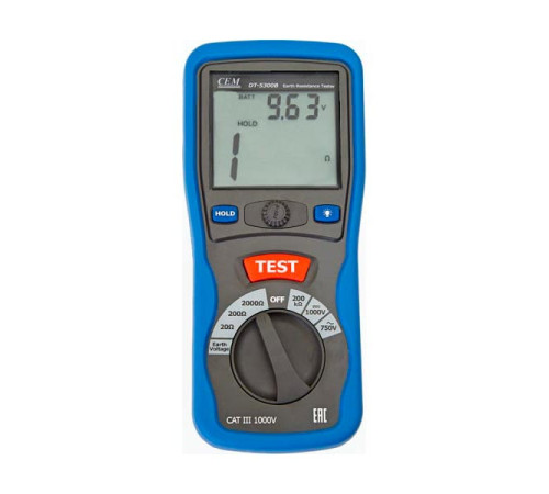 Измеритель сопротивления заземления СЕМ DT-5300B 482025