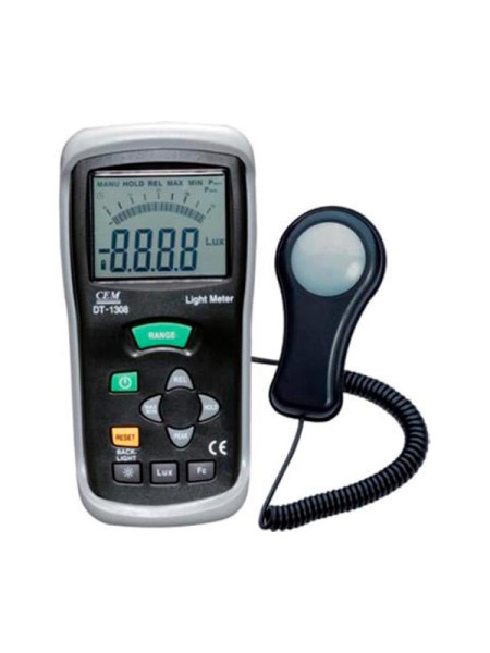 Измеритель уровня освещения (люксметр) СЕМ DT-1308 480243