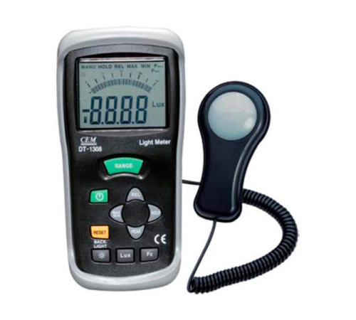 Измеритель уровня освещения (люксметр) СЕМ DT-1308 480243