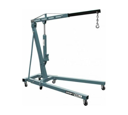 Складной двухтактный кран г/п 1000 кг KraftWell KRWC1